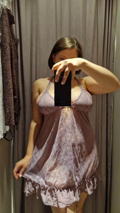 I would go out in this dress