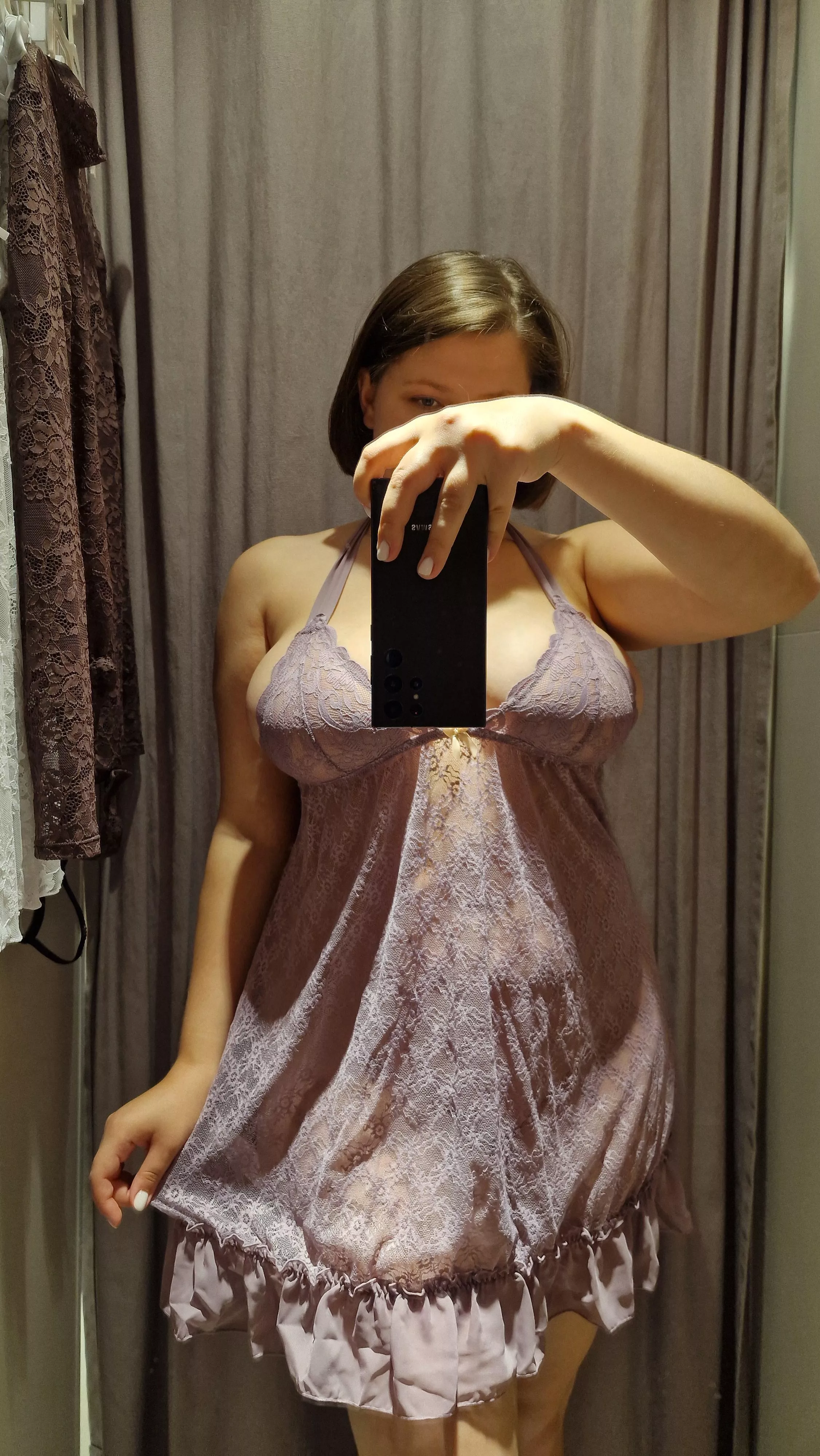 I would go out in this dress