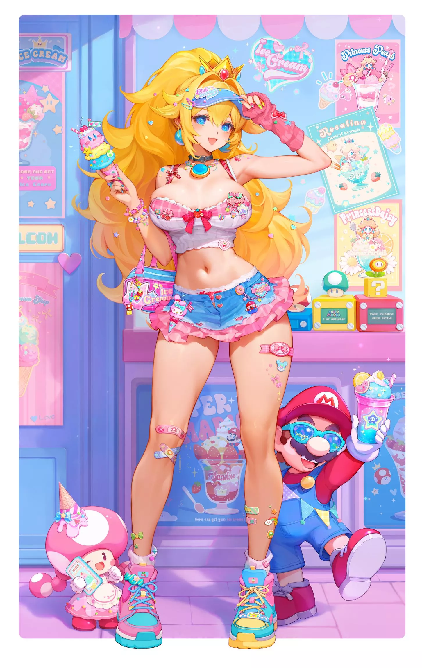 Ice Cream Peach