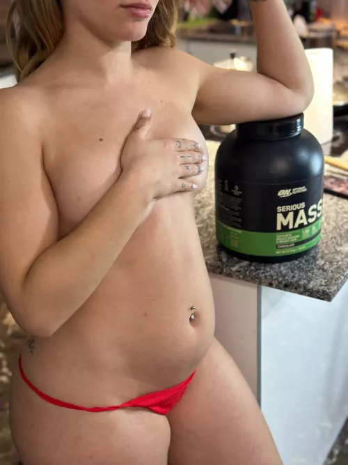 if I weighed twice as much before the end of the year would you still want to fuck me?