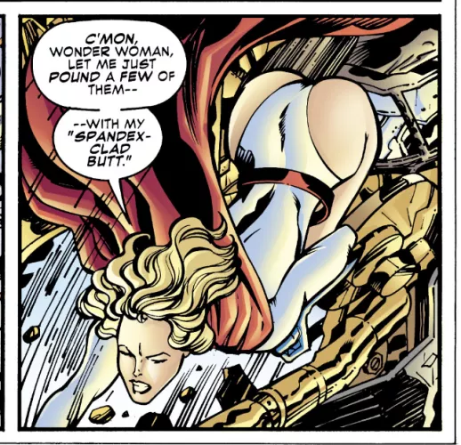 I'll happily volunteer anyday [Justice League: Amazons (2001)]