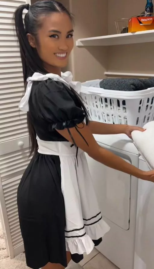 I'm gonna clean your house tonight and you're gonna pay me with your attention