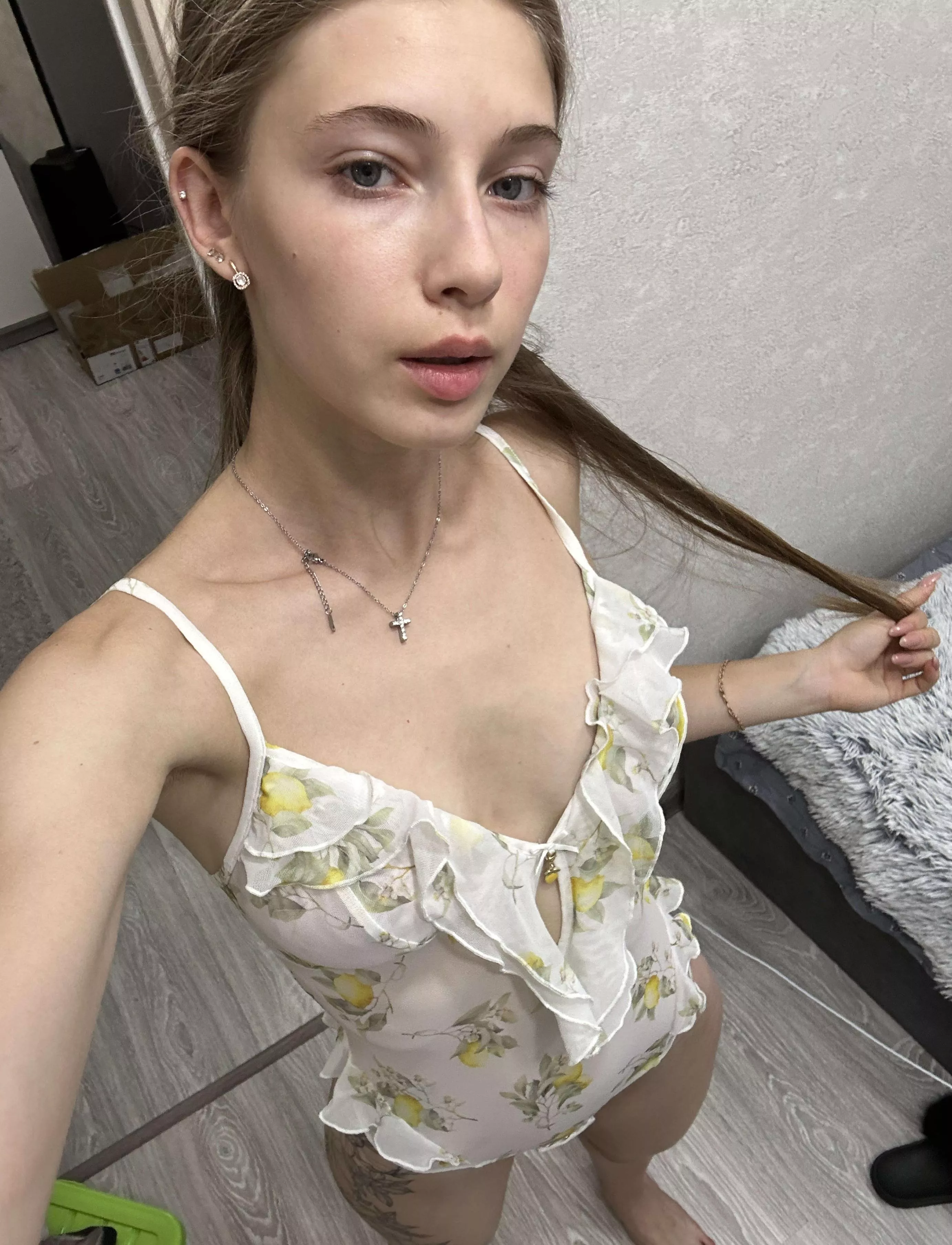 Im sensual in my favorite lingerie