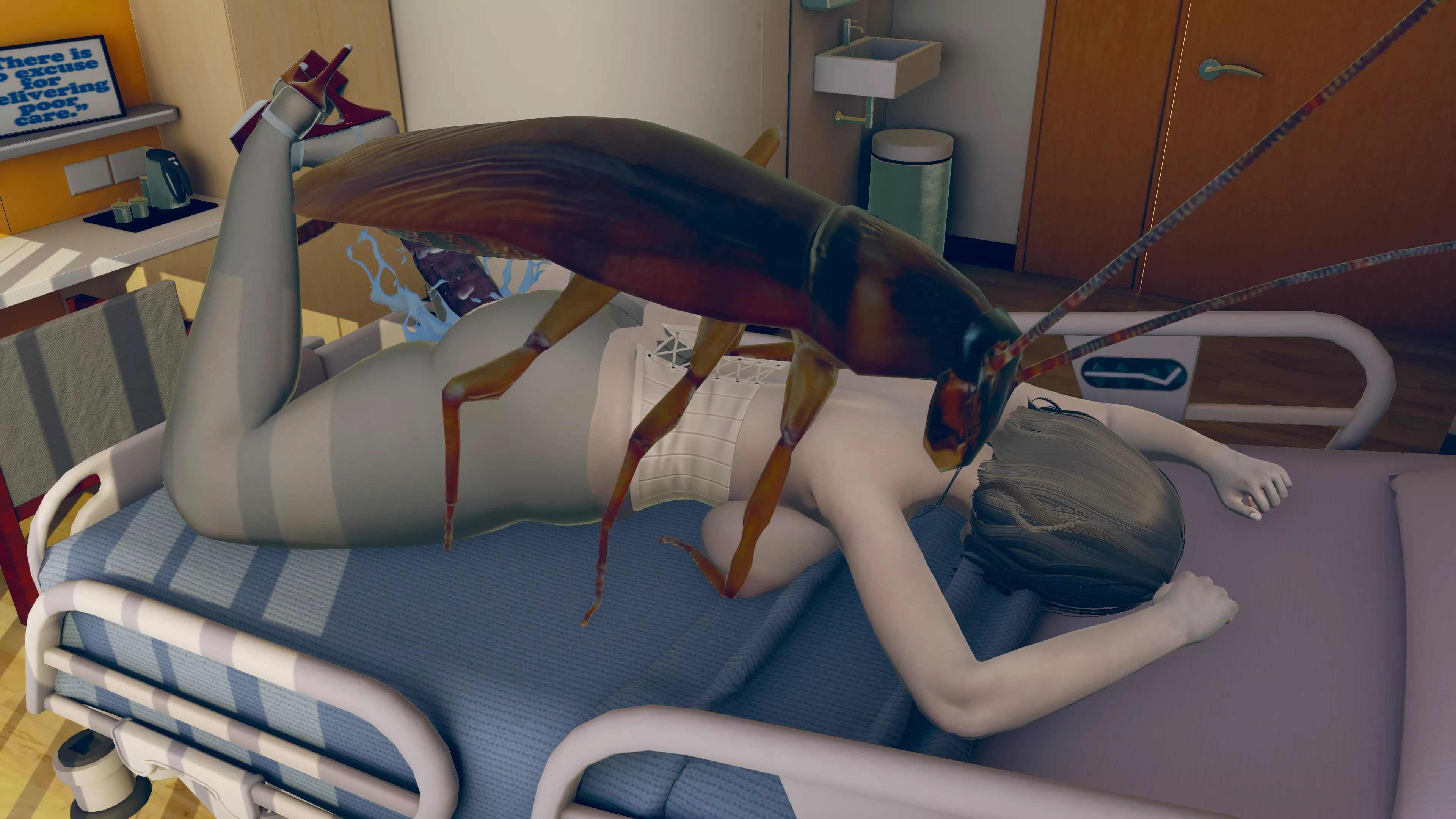 Insect Island's premier sex therapy clinic is now open! - (Full ten-page comic on my profile.)