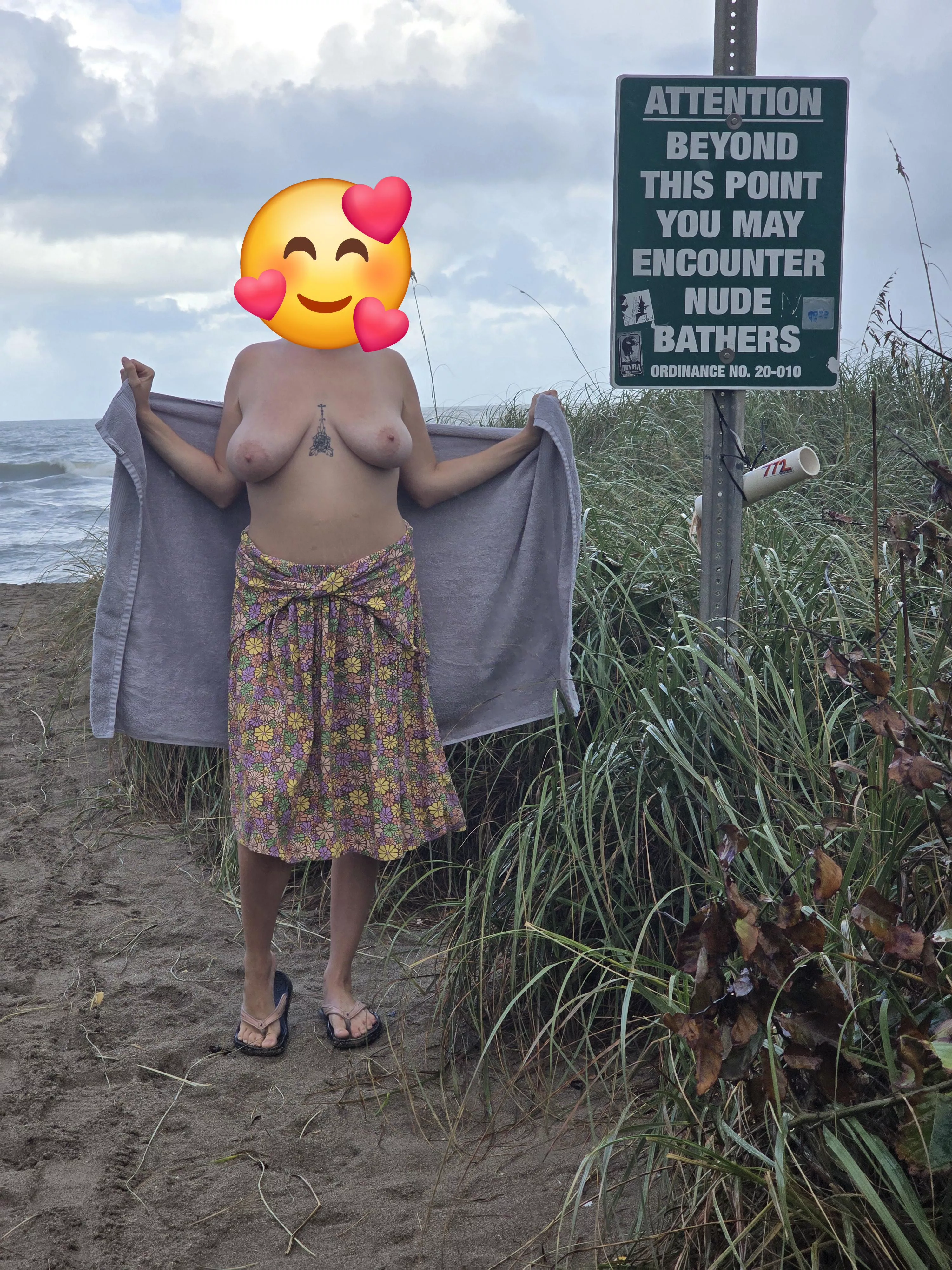 It was rainy but made the best of it 