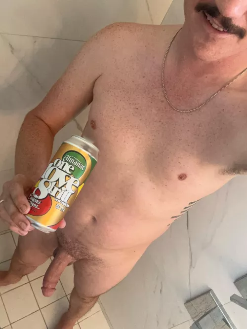 Join me for a shower beer?