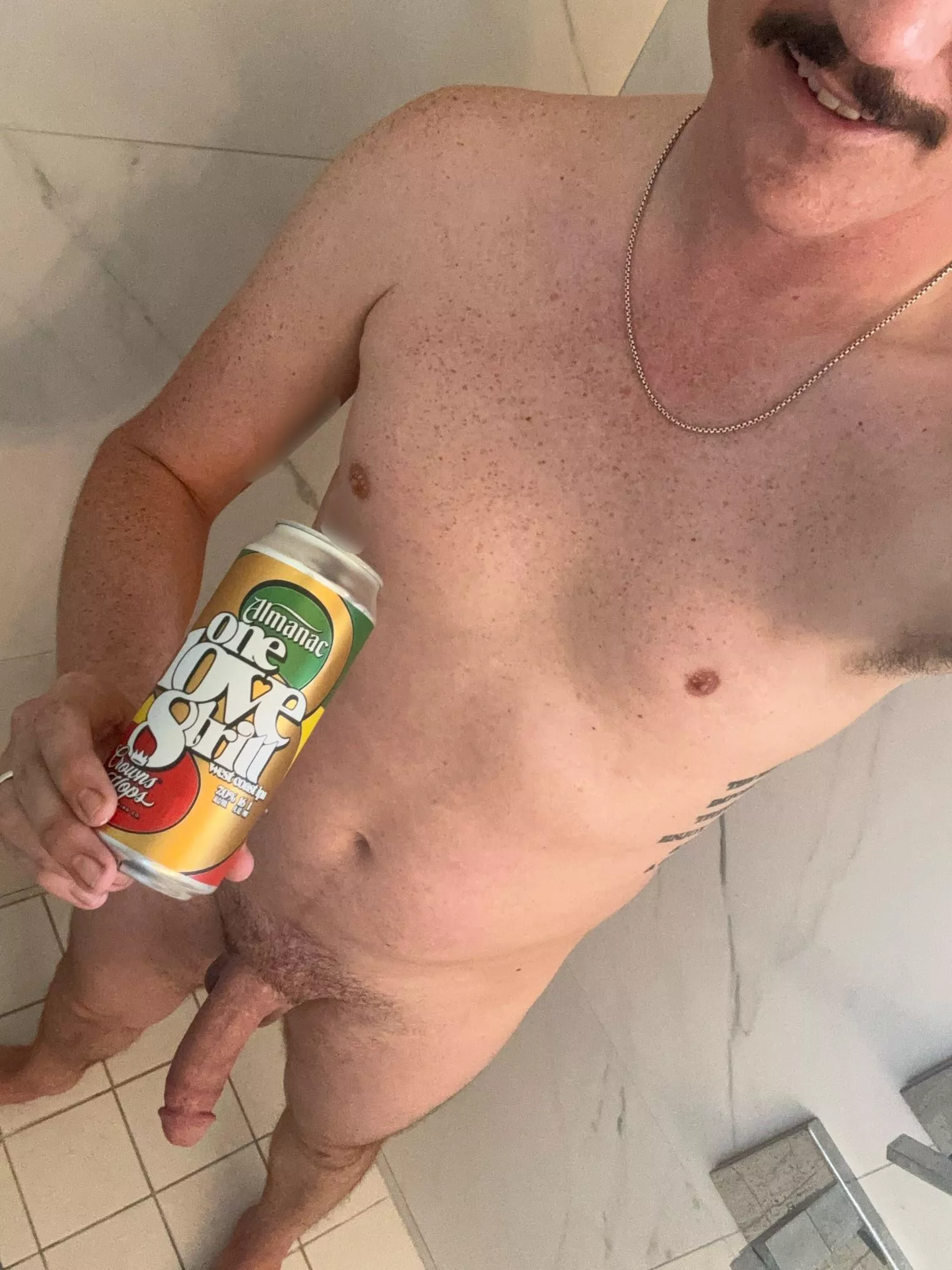 Join me for a shower beer?