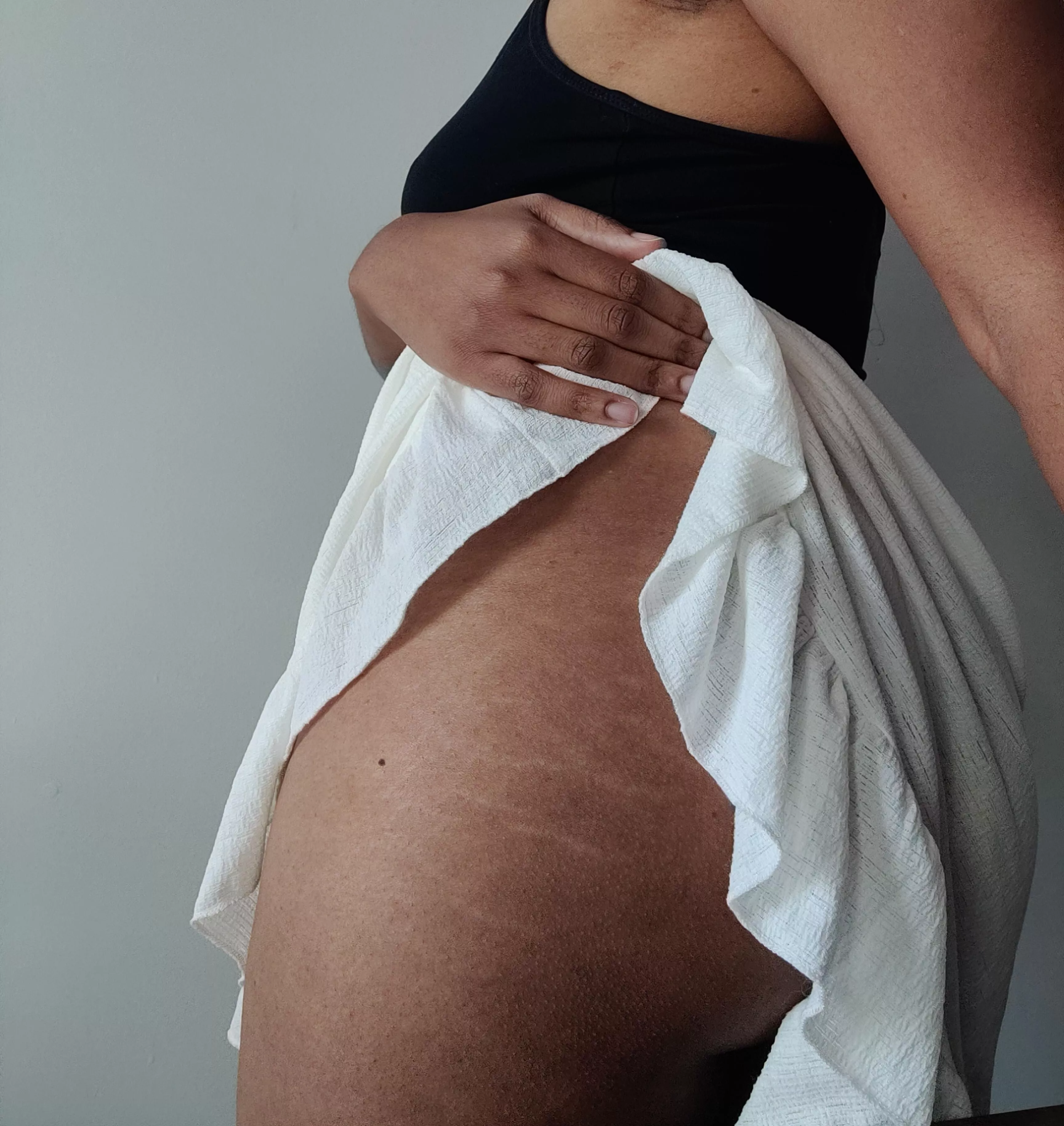 Just a little peak from the side 