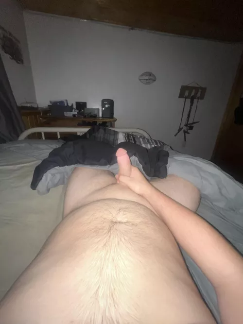 Just a teen with morning wood