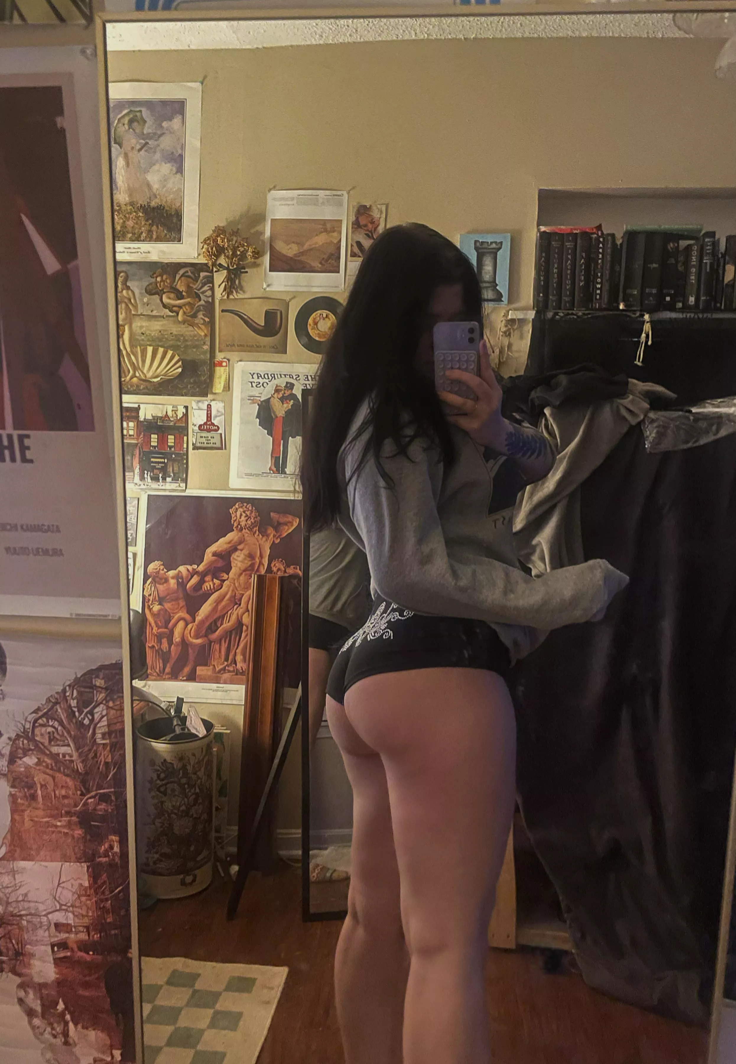 just woke up and im already so horny...