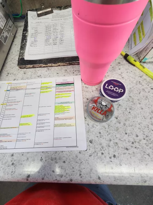 Left at 11, back at 7, Fueled solely by caffeine and nicotine currently 