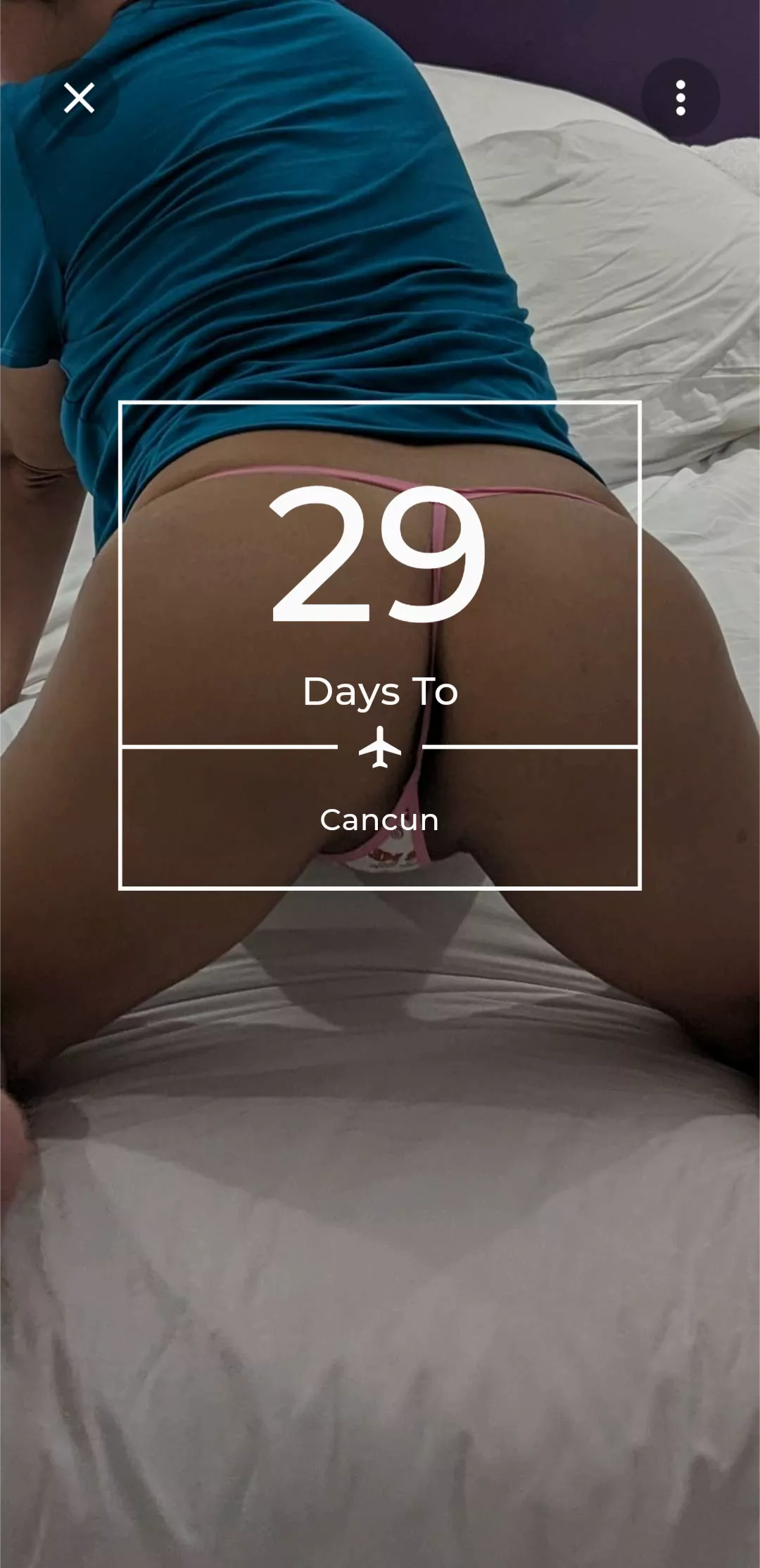 Less than a month to go