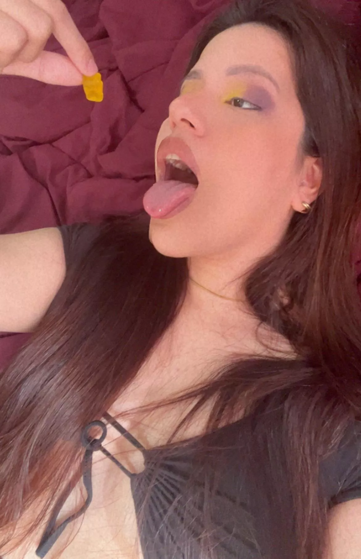 Let me feel you through my throat