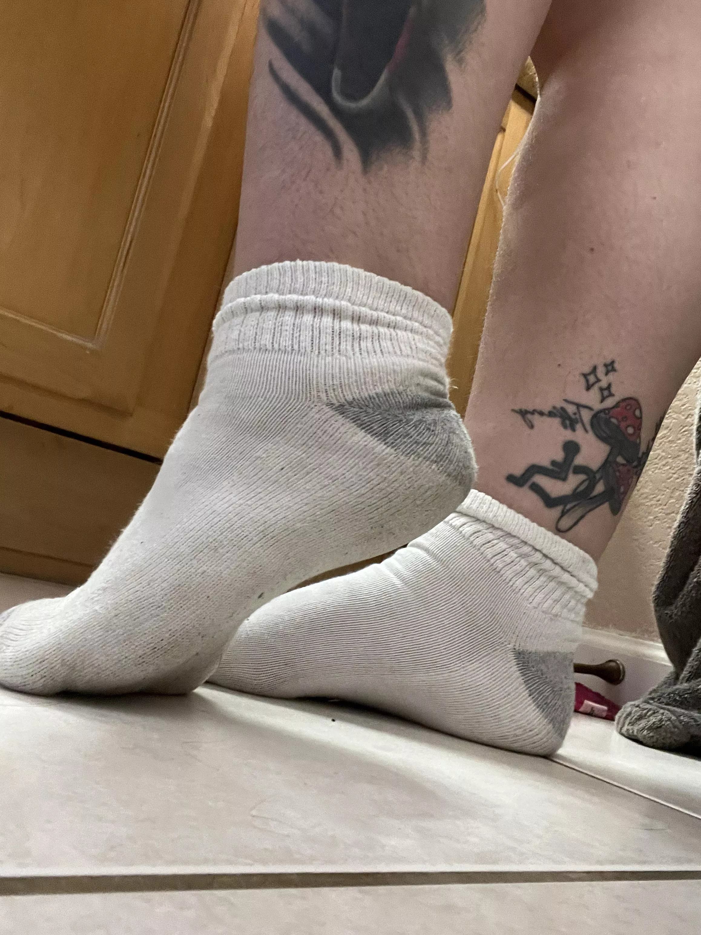 Love the classic Hanes sock look