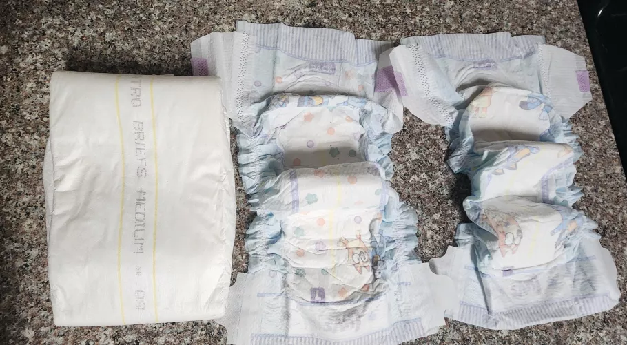 Luvs Diaper upsize project