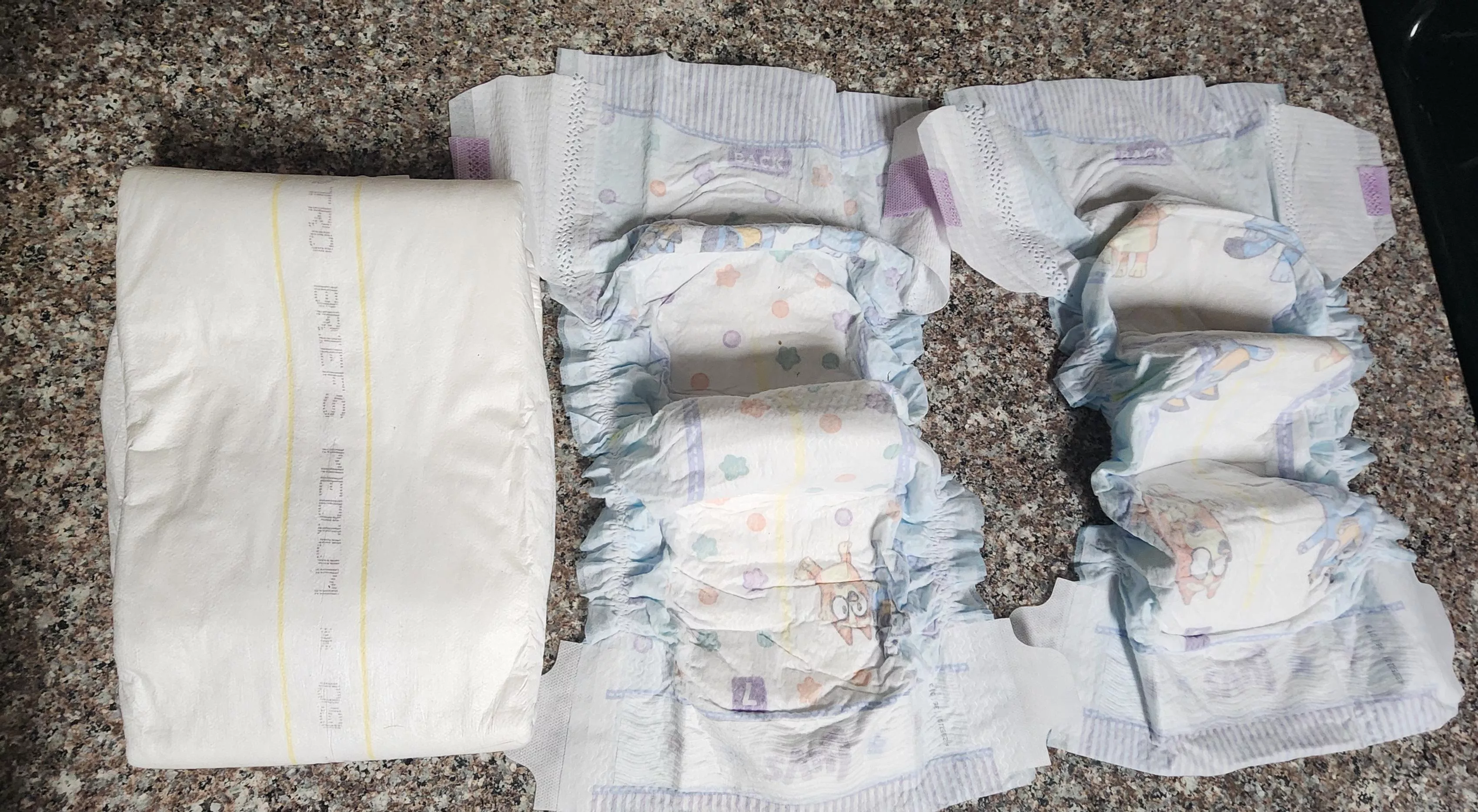 Luvs Diaper upsize project