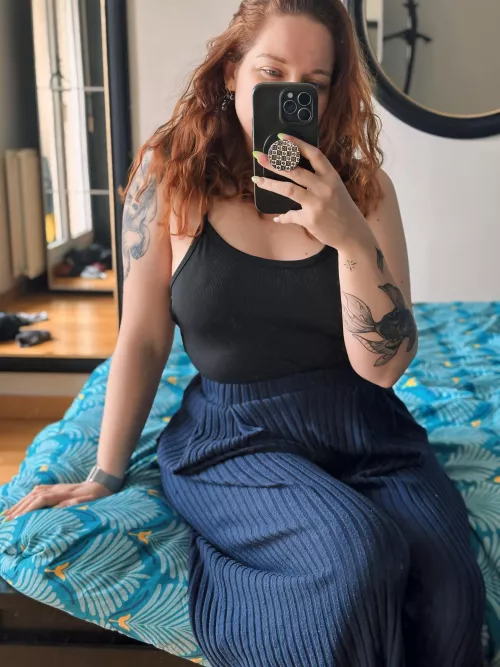 👗 Ma longue jupe cache des secrets😉