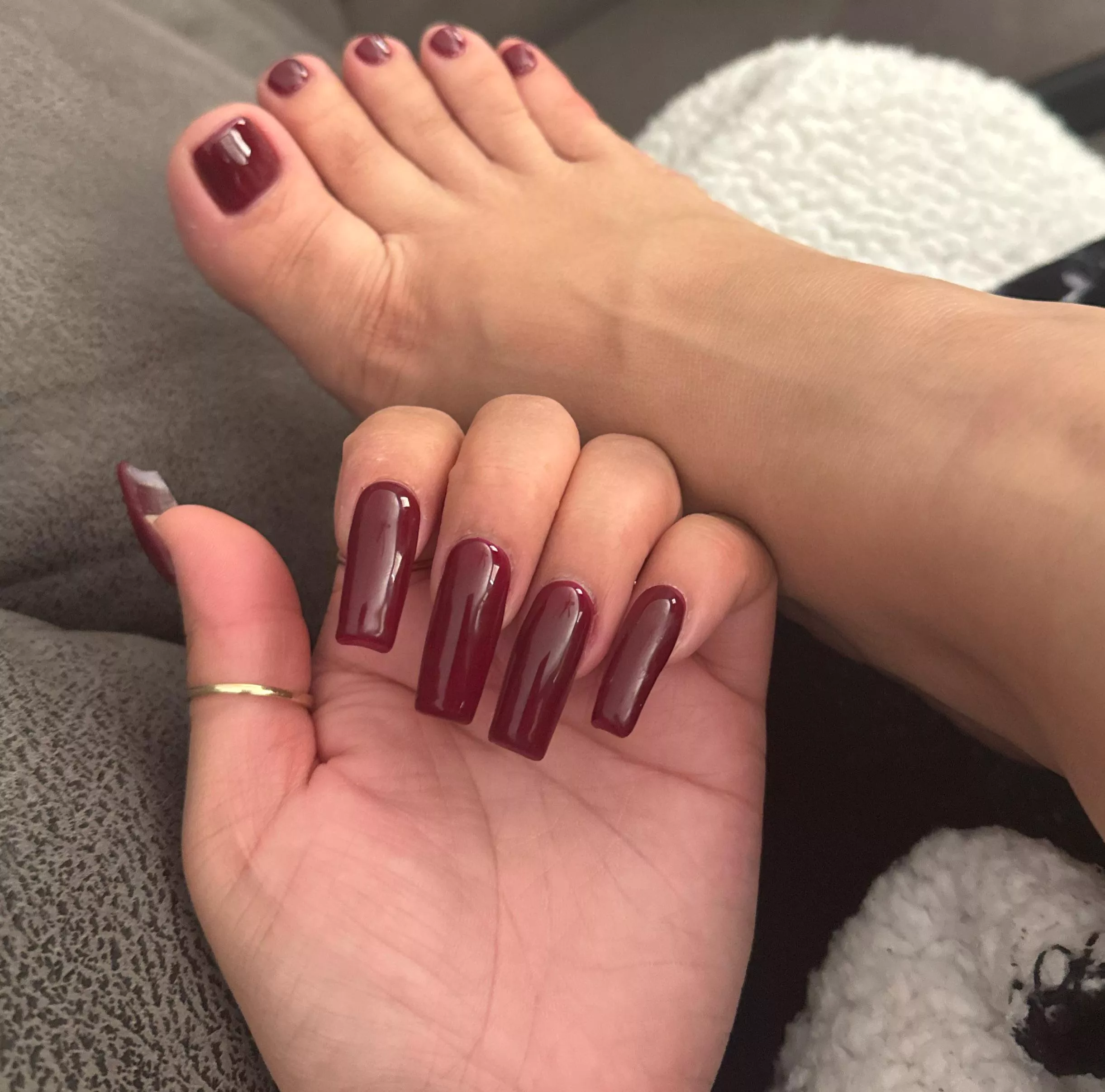 Mani pedi matching 