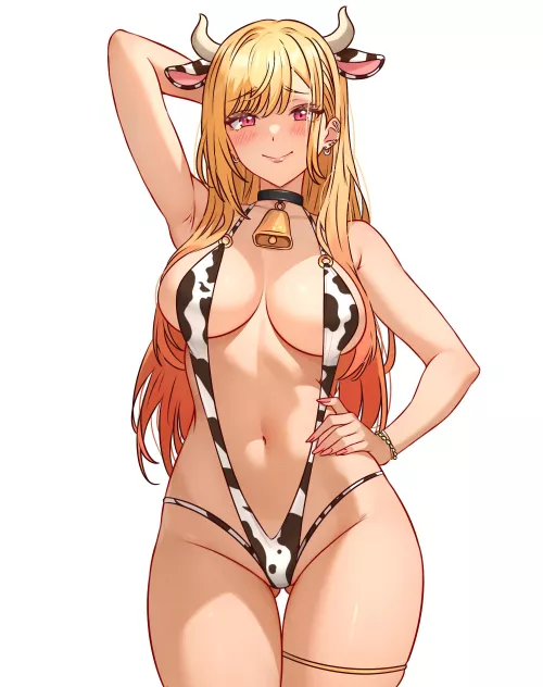 Marin in cowprint