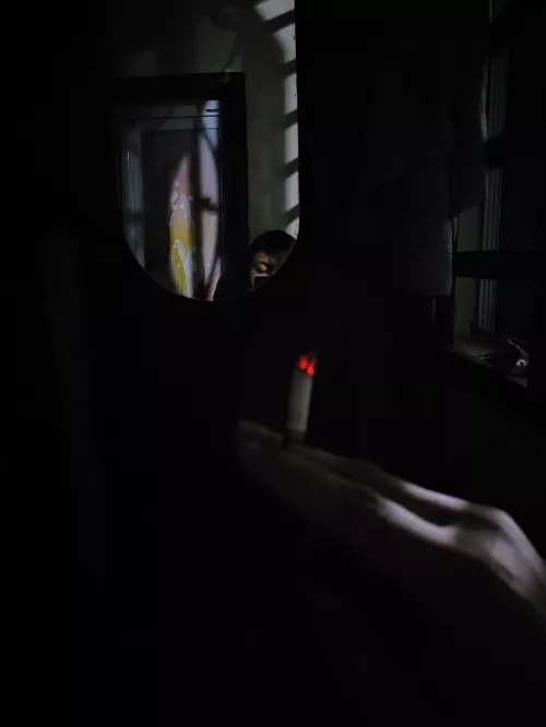 Midnight cig anyone before sleep ?