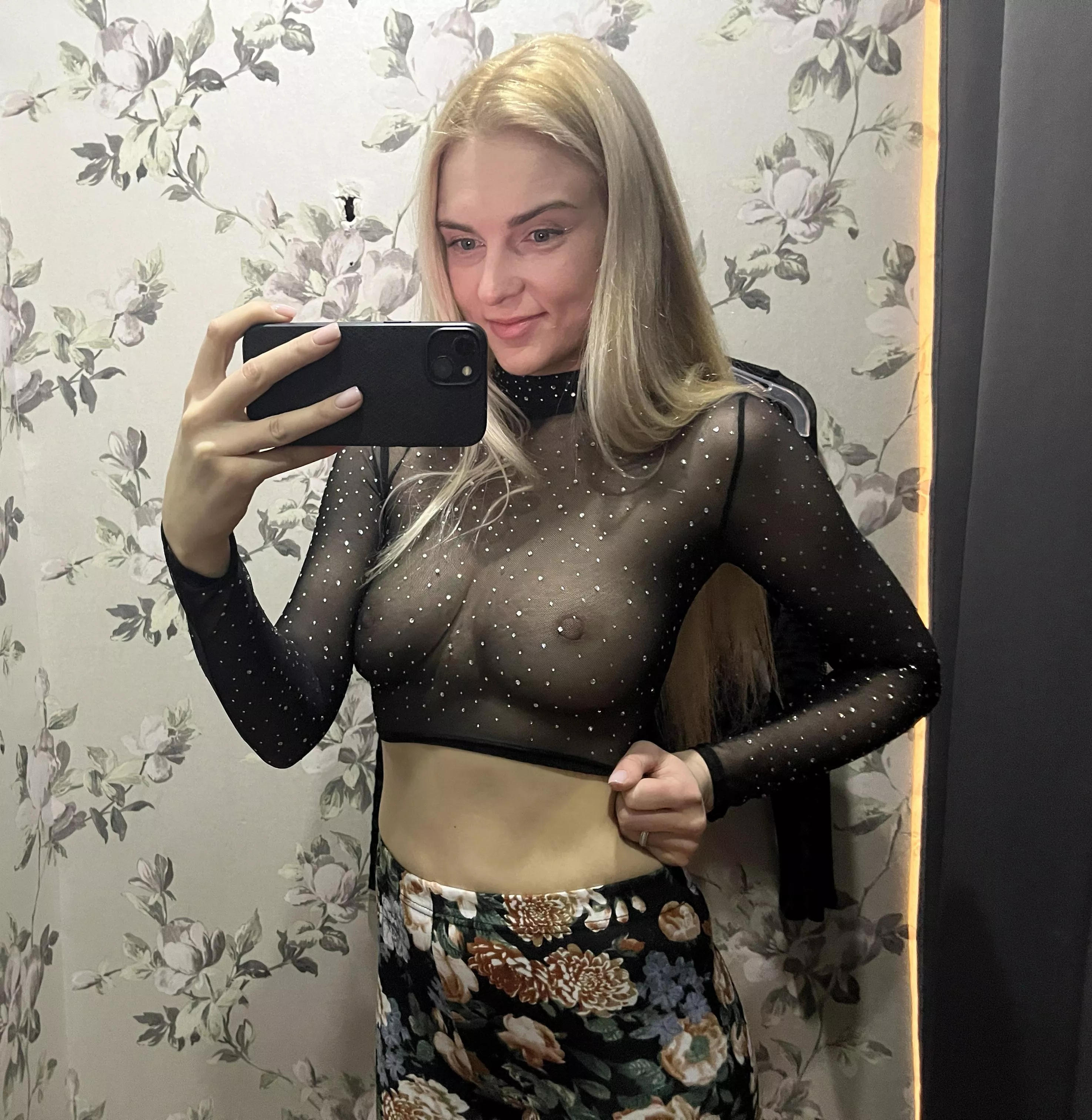 My boobs are very soft today but my nipples are still hard