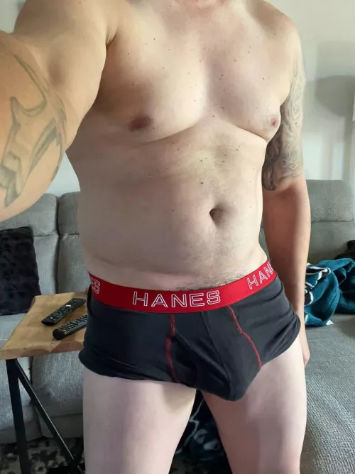 My cock is craving to come out and get some attention 