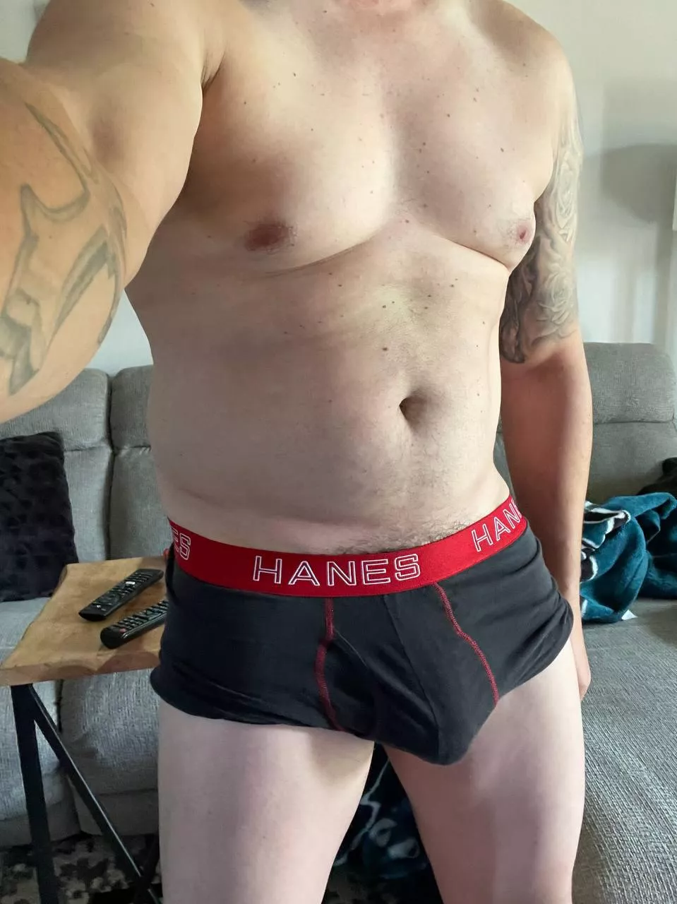 My cock is craving to come out and get some attention 