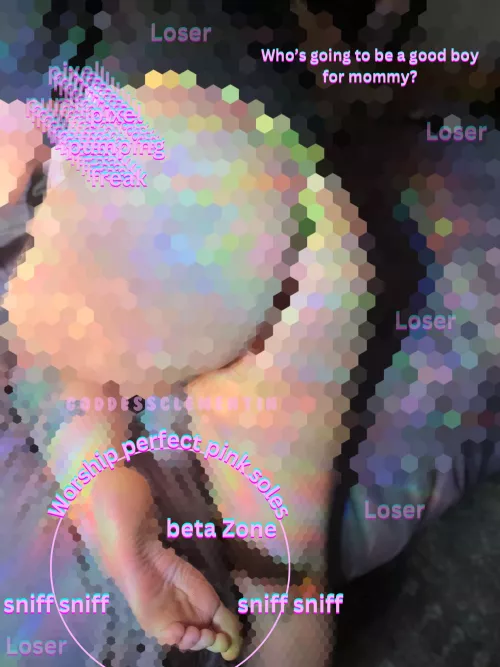 My pixels are mesmerizing, you think you can’t stay away but you’re always coming back for more. Always searching to see if I posted more perfect pixels 