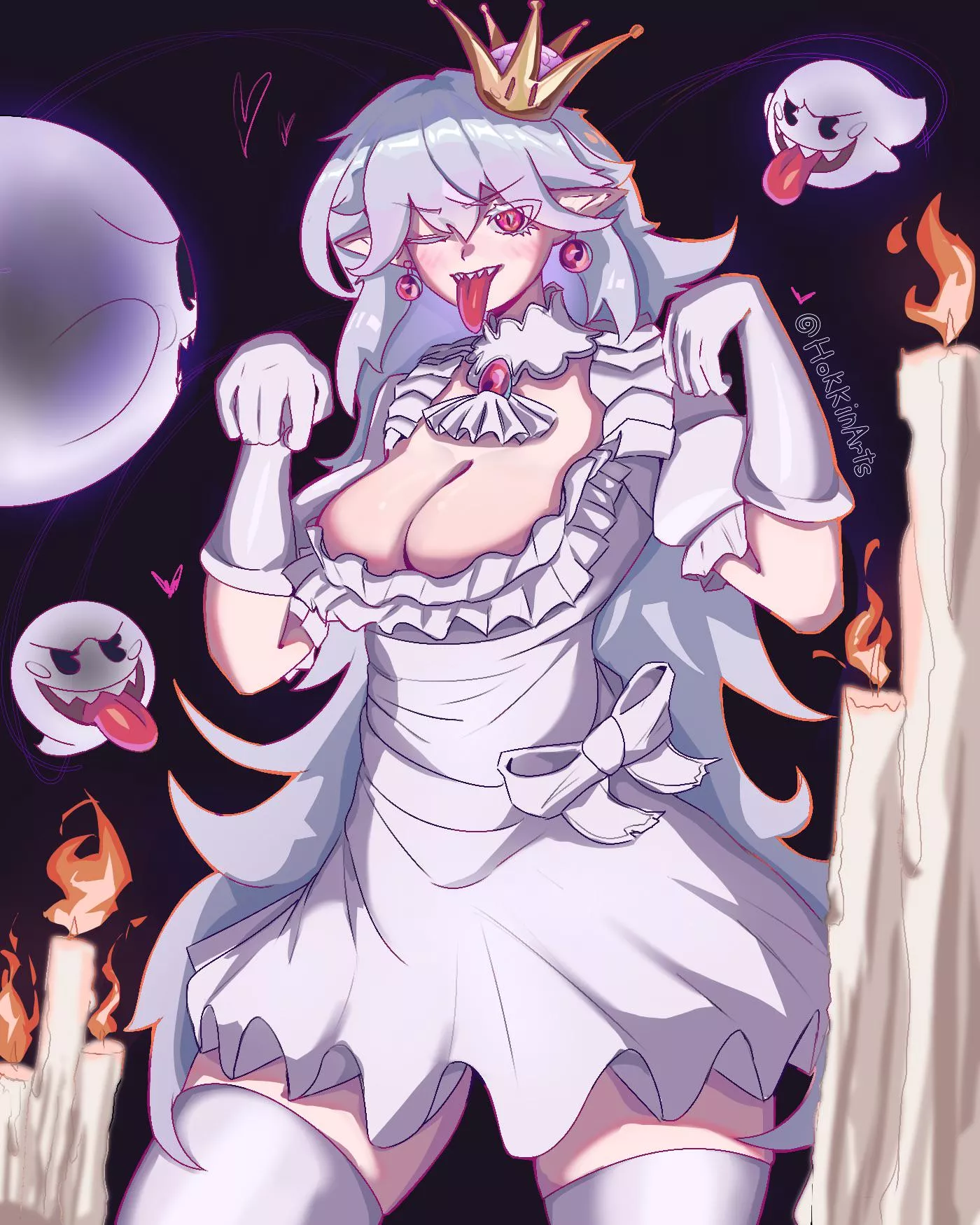 [OC] Booette being ‘scary’, by me!