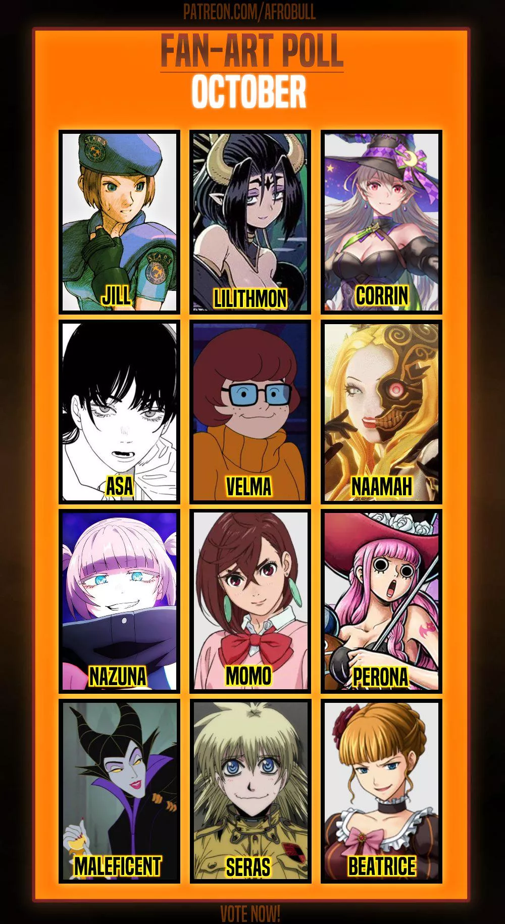 🧟‍♀️ OCTOBER 2024 POLL IS LIVE! Who's your pick? 👀