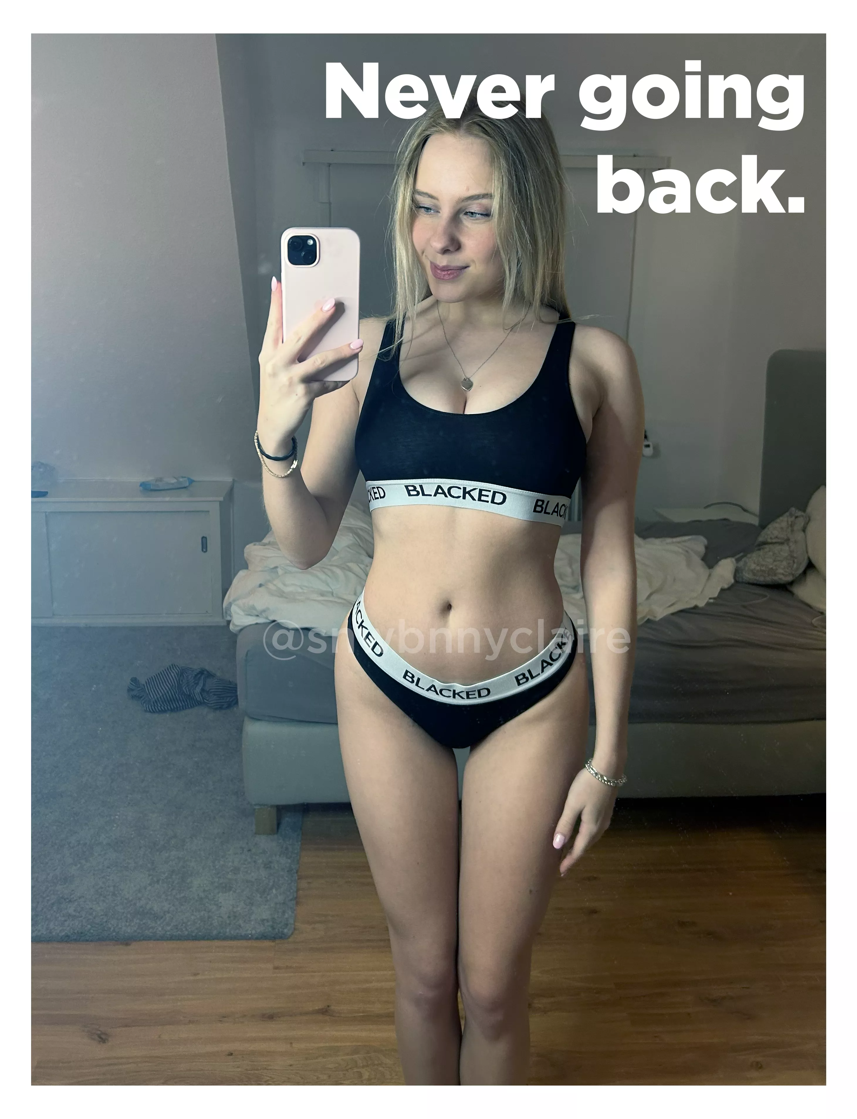 Once you go black, you never go back 