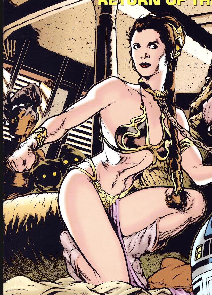 Princess Leia's iconic outfit [Classic Star Wars: Return of the Jedi (1994), #1]