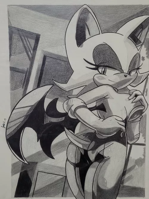 Rouge The Bat by Nancher and remade by me 