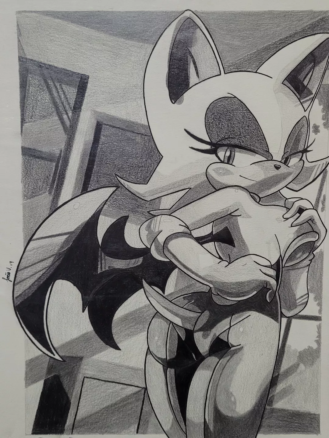 Rouge The Bat by Nancher and remade by me 