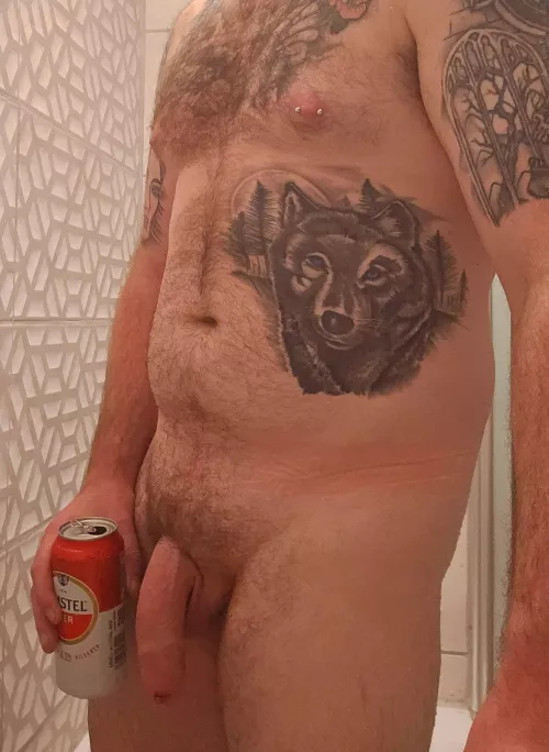 Shower beer?