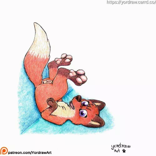 Soft paw pads (By Yordraw)