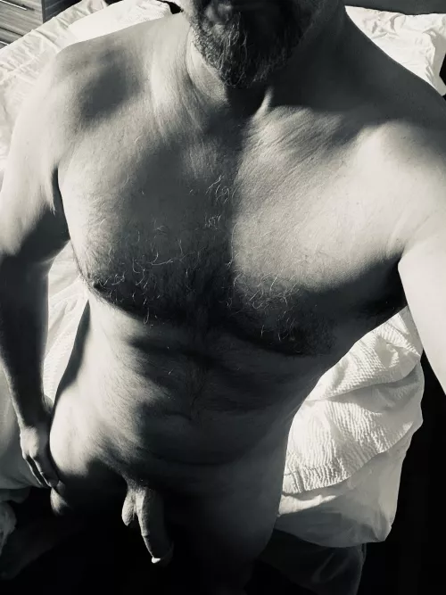 Some interesting contrast from the hotel room window light…