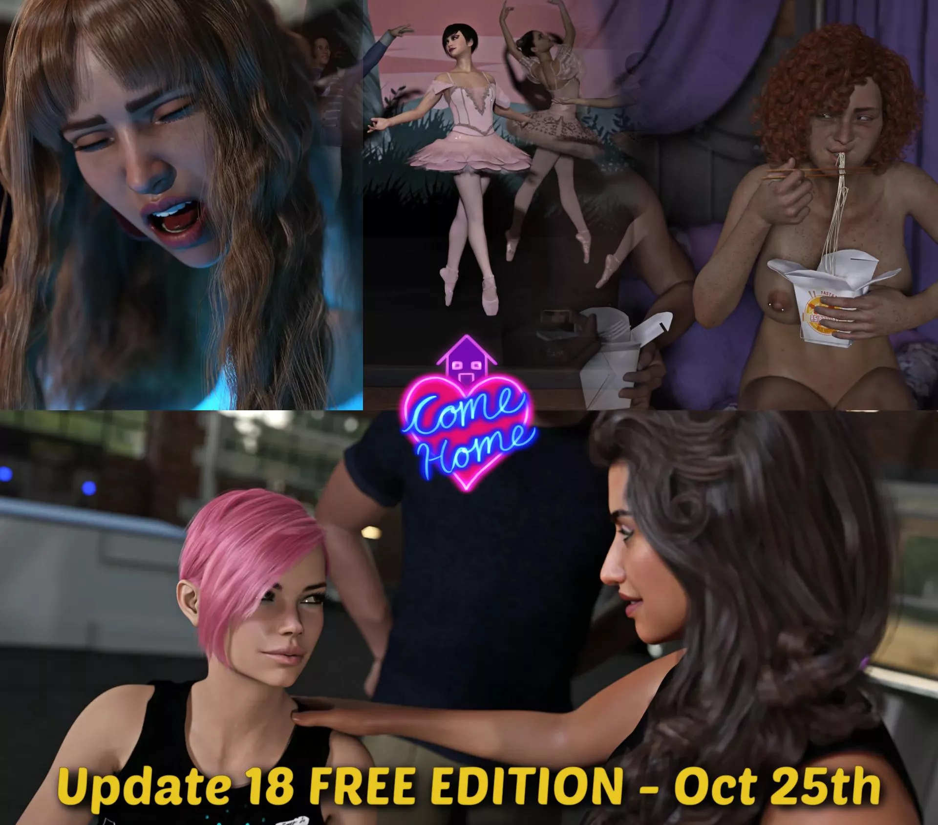 Some of the lovely ladies of [Come Home]