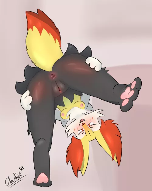 Spread butt (GlaceFrostbite)