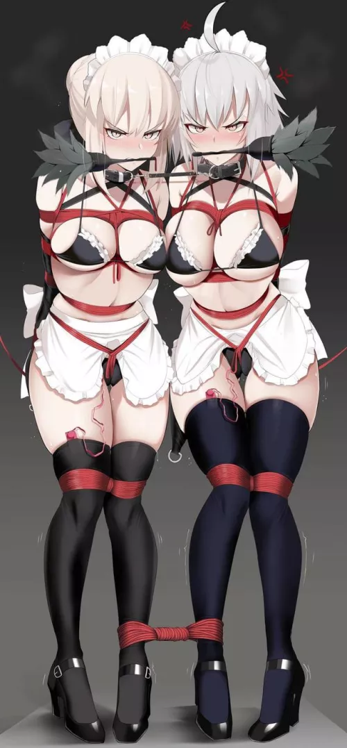 They were bad girls today