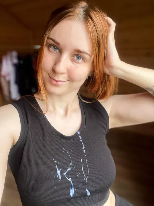 This top looks perfect with cum [wife]