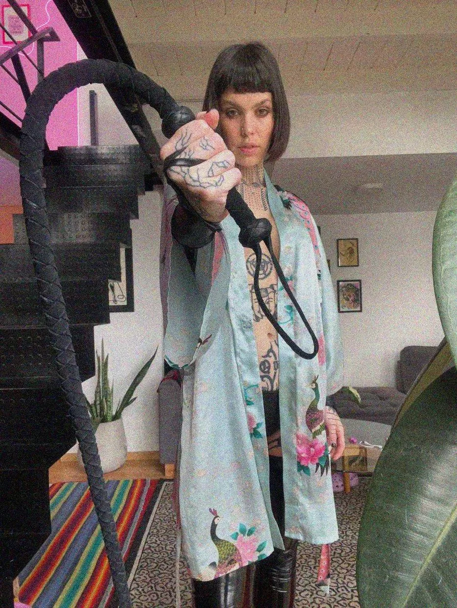 This whip is going to bring you a lot of pleasure and pain