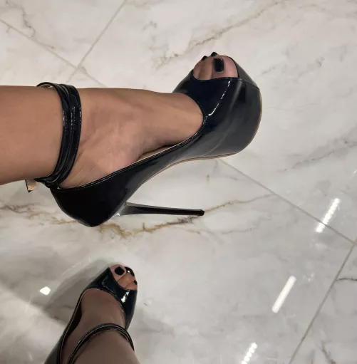 Thrilled to find out my black heels still fit