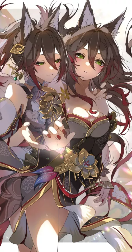 Tingyun&Fugue（ By gmnskdy）