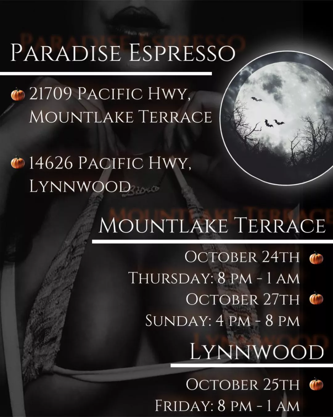 Trick or treat, babe? 👻 🎃🖤 Come see me in my super tiny Halloween fits and let me brew you something sinful and oh-so-nice. Who’s ready for a taste of temptation? 😉☕  follow my Instagram @bbygurlsunshyne