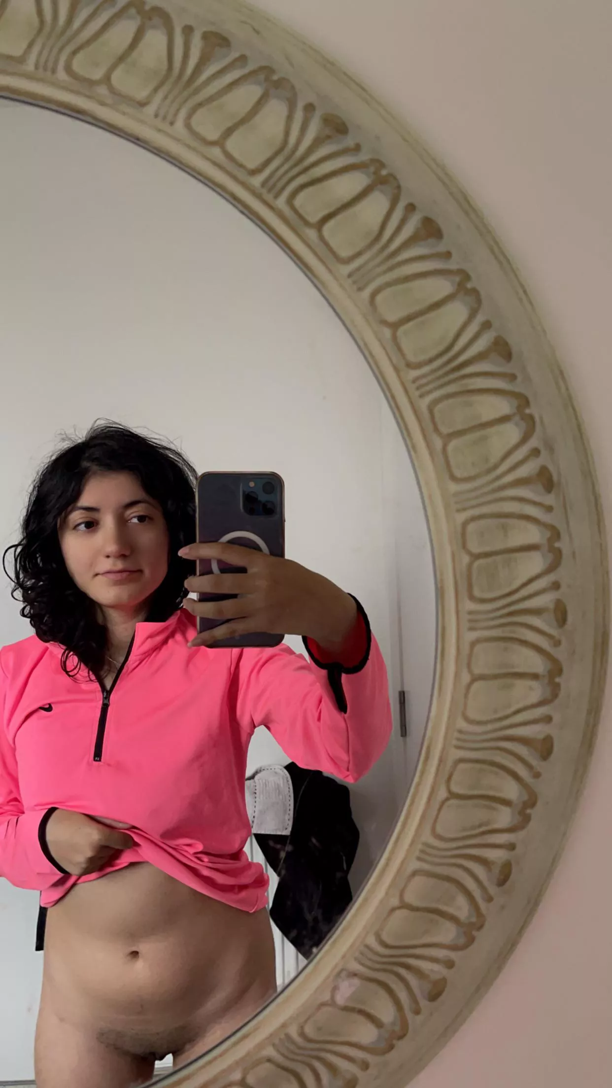 T-shirt only is how I roll