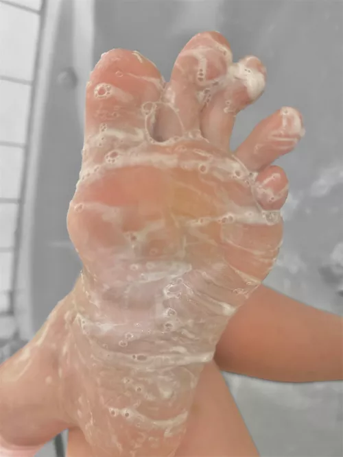 Waiting for you to cleanse my sole please 