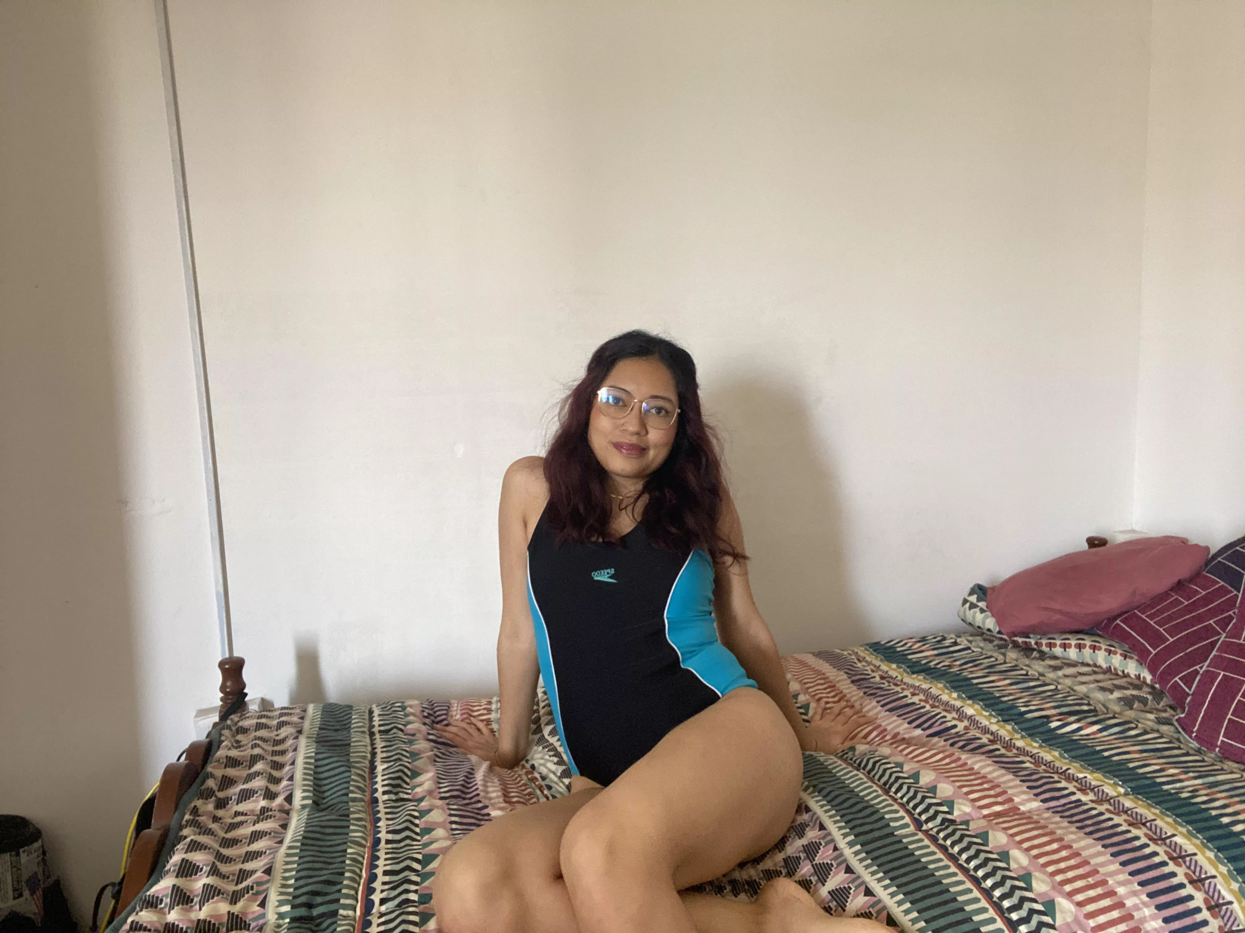 Waiting for you to go swimming 