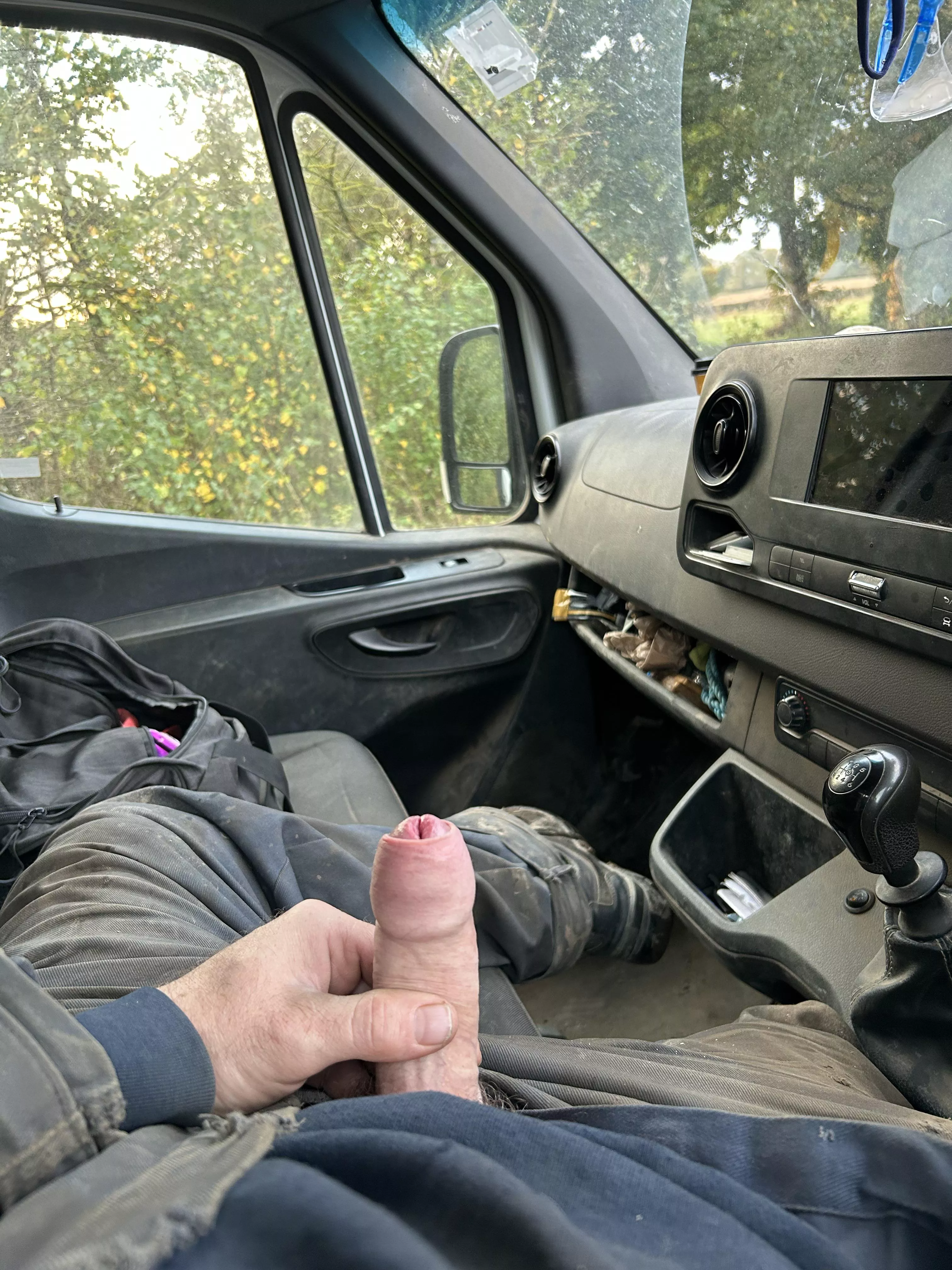 Waiting to start work