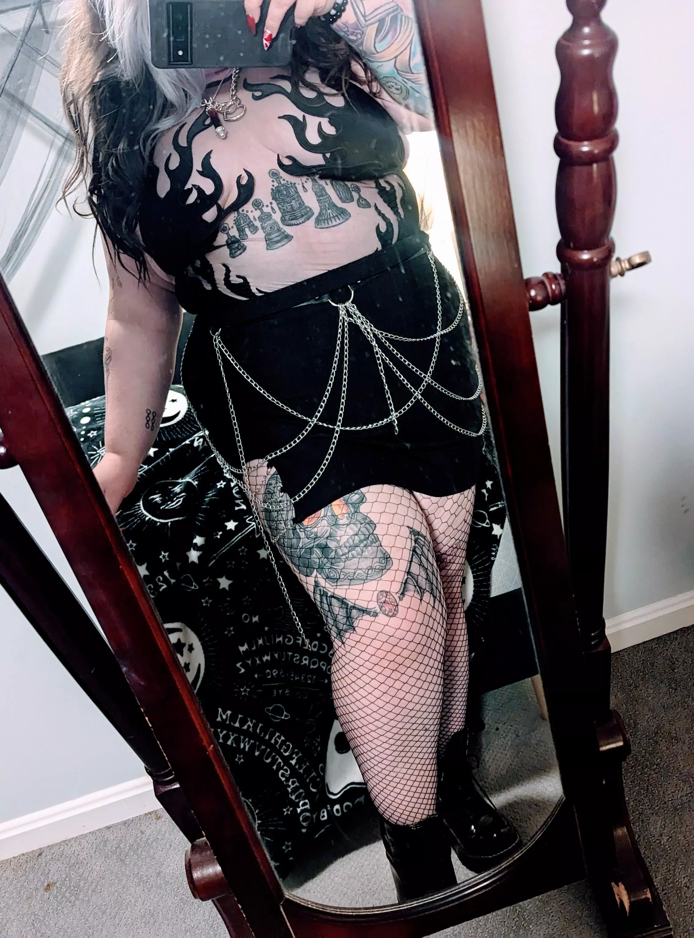 Wearing lingerie in public 🫣